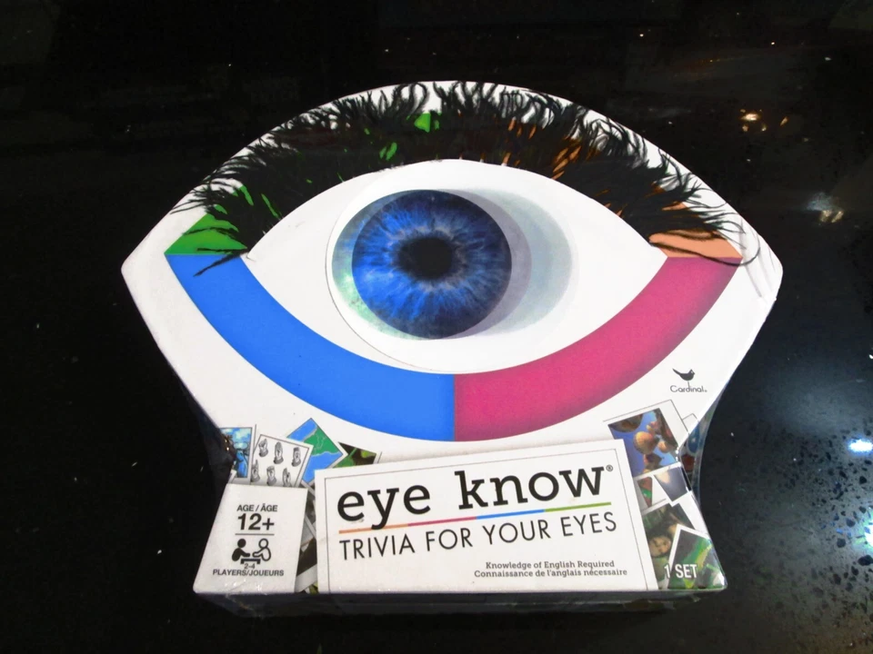 eye know trivia for your eyes board game, new and sealed - Image 1 of 1