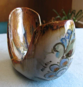 Vintage Mexican Pottery Tonala Candle Holder Ken Edwards Signed with Scorpion - Picture 1 of 11