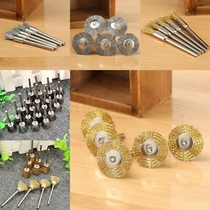40x Juego de 40x Pluma de acero de latón Taza Cepillo Molinillo Accesorios Pulido Herramienta Rotativa - Imagen 1 de 10
