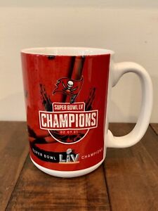 Tampa Bay Buccaneers Coffee Mug Cup Super Bowl LV 55 Champions 15oz. Mug New 