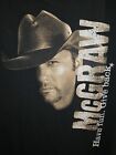 Tim McGraw 2010 Southern Voice Tour 2xl Xxl Mens Black Double-sided Graphic Tee