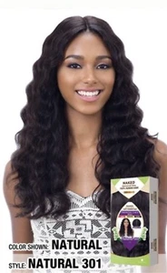SNG NAKED BRAZILIAN 100% HUMAN HAIR 5" PART LACE FRONT WIG LOOSE DEEP NAT 301 - Picture 1 of 3