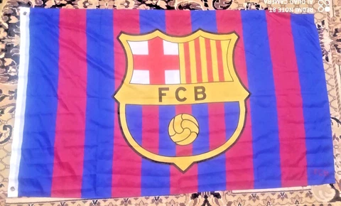 Barcelona FC Flag Banner 3x5 ft Spain Soccer Bicolor New Futbol Club 2020 Barca Cover