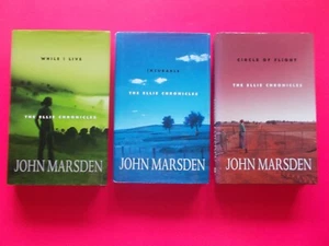 While I Live, Circle Of Flight + The Ellie Chronicles Trilogy - John Marsden *HC - Picture 1 of 4