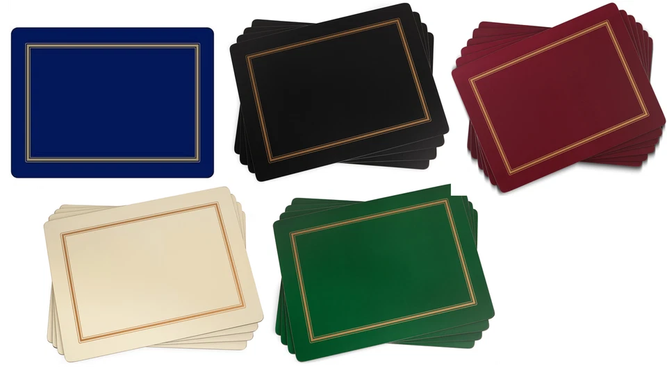 Juego de 4, 15,7 X 11,7" Pimpernel Classic con respaldo de corcho Foto 1 de 4