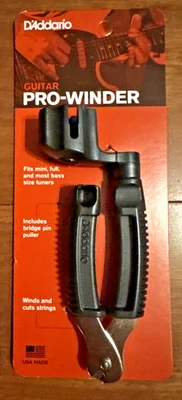 D'Addario Planet Waves DP0002 Pro-Winder bobinadora de cuerdas y cortadora para guitarra Foto 1 de 2