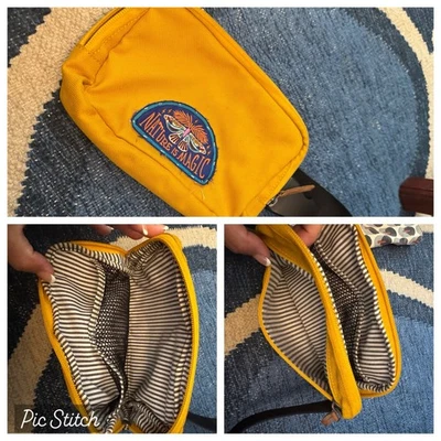 Bolso Cinturón Amarillo Mostaza Comercio Justo Foto 1 de 4