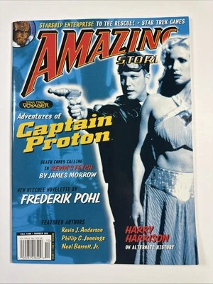 AMAZING STORIES magazine Fall 1999 #598-Star Trek Science Fiction Captain Proton Foto 1 de 3