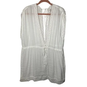 Traje de baño Freya blanco con ribete de encaje para mujer mediano - Imagen 1 de 9
