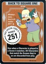 Simpsons TCG - Back to Square One  - Action
