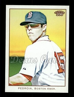 2009 Topps 206 #71 Dustin Pedroia A Red Sox 8 - NM/MT - Image 1 of 1
