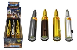 Linterna metálica 9 LED calibre 50 batería AAA - Imagen 1 de 5