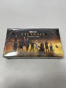 2023 Oberdeck Marvel Eternals Hobbybox in der Hand - Bild 1 von 2