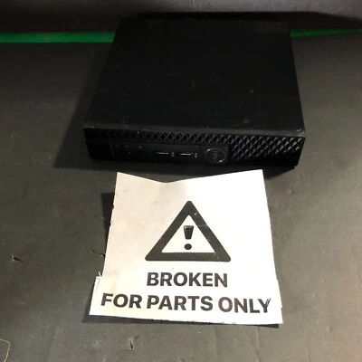 FOR PARTS ONLY! DELL OPTIPLEX 3060 INTEL CORE I3 8TH GEN | NO RAM! NO HD! AS IS - Image 1 of 4