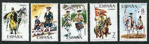 Spain Stamps - 1974 -Spanish Military Uniforms 3rd Series In MNH Condition - Picture 1 of 1