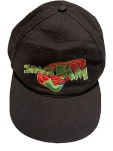 Vintage 1996 Warner Brothers Space Jam Snapback Hat Bugs Michael Jordan - Picture 1 of 10