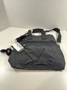Borsa a tracolla Kipling Black Tonal Eleva 13” x 12” nuova con etichetta - Foto 1 di 8