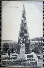 WWI War Memorial in Nyon, France Made of Artillery Shell Propaganda Postcard 