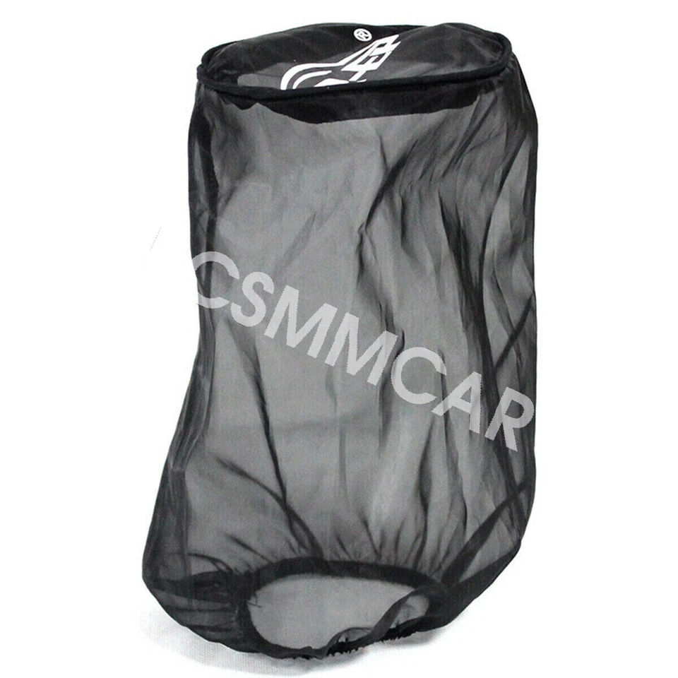 Filtro de admisión de aire frío para motor de automóvil cabezal de hongo cubierta a prueba de polvo fibra de poliéster Foto 1 de 4