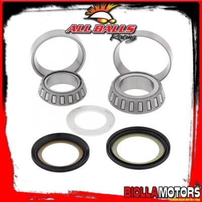 22-1042 KIT CUSCINETTI DI STERZO Suzuki TC125 125cc 1976-1977 ALL BALLS Foto 1 de 4