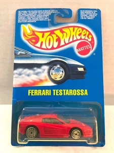 Hot Wheels FERRARI TESTAROSSA - 1990 BLUE CARD Int't (US #38) 5111 (READ!) - Picture 1 of 6