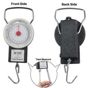 34 kg Pack, Go Gepäck Gewicht Waage & Maßband 1 m Reise Urlaub Gepäck - Bild 1 von 8