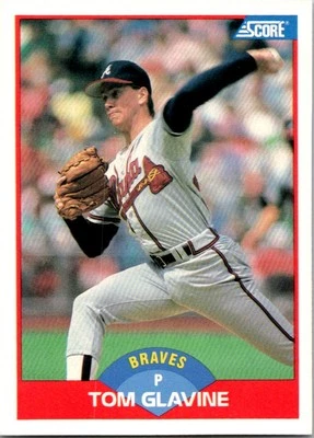 Tom Glavine 1989 Score #442 Atlanta Braves - Image 1 of 2