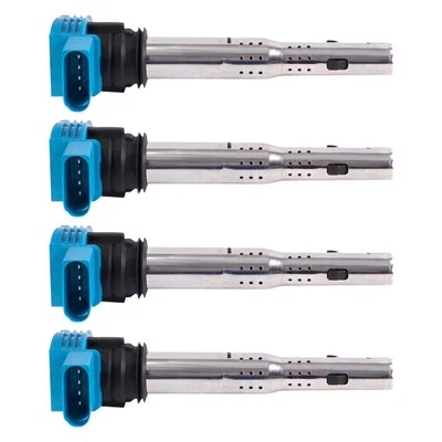 For Volkswagen Jetta 2006-2013 TRQ ICA69983 Ignition Coil Set Foto 1 de 4