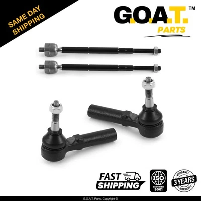 Extremos de barra de amarre interior y exterior para Saturn Ion Chevrolet Cobalt HHR Pontiac Pursuit Foto 1 de 4