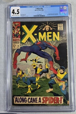 X-Men #35 CGC 4.5 (1st app of The Changeling) - Image 1 of 3