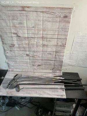 Right Handed Lynx Black Cat 3-9, 1, LP Iron Set w/ Steel S Flex Flare Shafts - Image 1 of 4