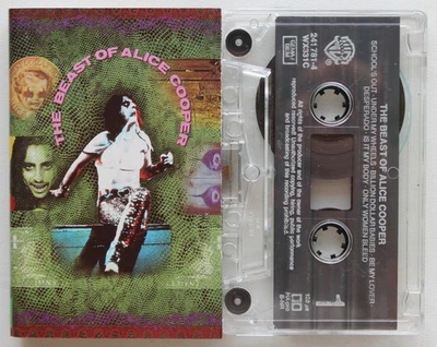 ALICE COOPER - THE BEAST OF (WARNER WX331C) 1989 EUROPE CASSETTE TAPE BEST - Image 1 of 3