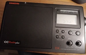 SANGEAN CC RADIO PLUS AM/FM/TV/WB RADIO TESTED WORKS (SEE DESCRIPTION) - Picture 1 of 8