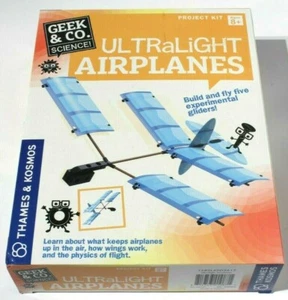 Geek & Co. Science - Ultralight Airplanes Project Kit - Gliders Physics Flight - Picture 1 of 2