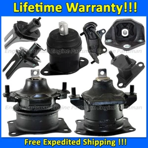 K1970 Motor&Trans Mount Set 8pcs for 2003-2007 Honda Accord 3.0L AUTO - Picture 1 of 1