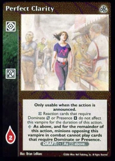 Perfect Clarity VTES JYHAD 3rd - Image 1 of 1