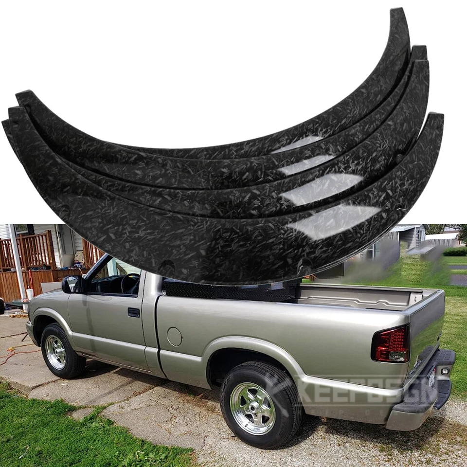 Kit de extensión de carrocería extra ancha con arcos de rueda para Chevrolet S10 84-95 Foto 1 de 4