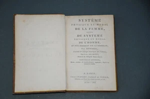Médecine Roussel Système physique et moral de la femme et de l'homme 1805  - Picture 1 of 9