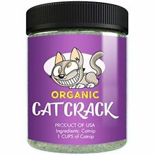Cat Crack Catnip Premium Blend Safe for Cats, Infused with Maximum Potency 1 cup
