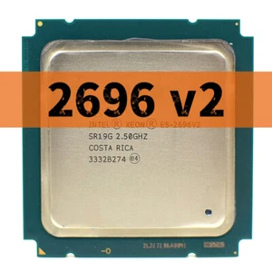 Procesador CPU Intel Xeon E5-2696 v2 2,5 GHz 12 núcleos LGA2011 30 M 115 W - Imagen 1 de 3