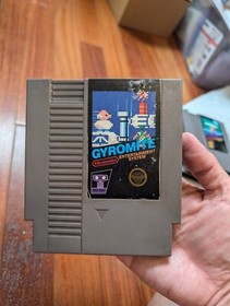 Gyromite NES Nintendo Entertainment System 1985 5 Screw Cart Tested Authentic