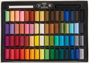 Mungyo Professional Non Toxic Square Chalk Soft Pastel 64 Pack Assorted Colors - Picture 1 of 7