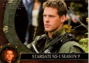 RITTENHOUSE - STARGATE SG-1 SEASON 9 NINE P1 PROMO INSERT TRADING CARD 2007 - Picture 1 of 2