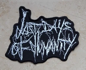 LAST DAYS OF HUMANITY -- PATCH / AUFNÄHER -- GOREGRIND - Bild 1 von 2