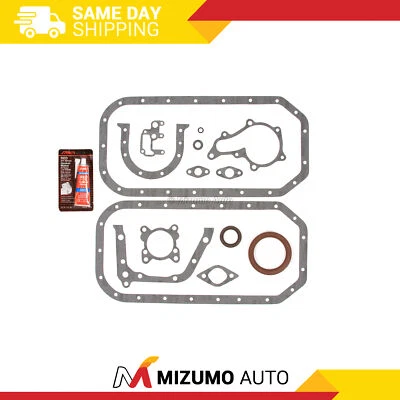 Juego de juntas inferiores aptas para Chevrolet Nova Geo Prizm Toyota Corolla MR2 85-92 4AGE Foto 1 de 3