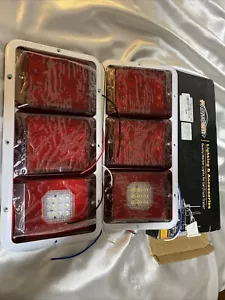 partsam LED lighting and accessories quality marker lights for truck trailer 2pc - Picture 1 of 6