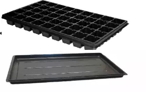 Anzuchtplatte Topfplatte 45 Töpfe Aussaat Multitopf Multitopfpalette Schale - Bild 1 von 3