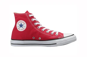 Converse Chuck Taylor All Star Hi Top Shoes Sneakers M9621 - Red/White - Picture 1 of 6