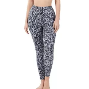 Leopard Print High Waist Leggings Size Small - Picture 1 of 8