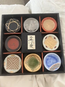 Japanese Round Incense Holders - Picture 1 of 2